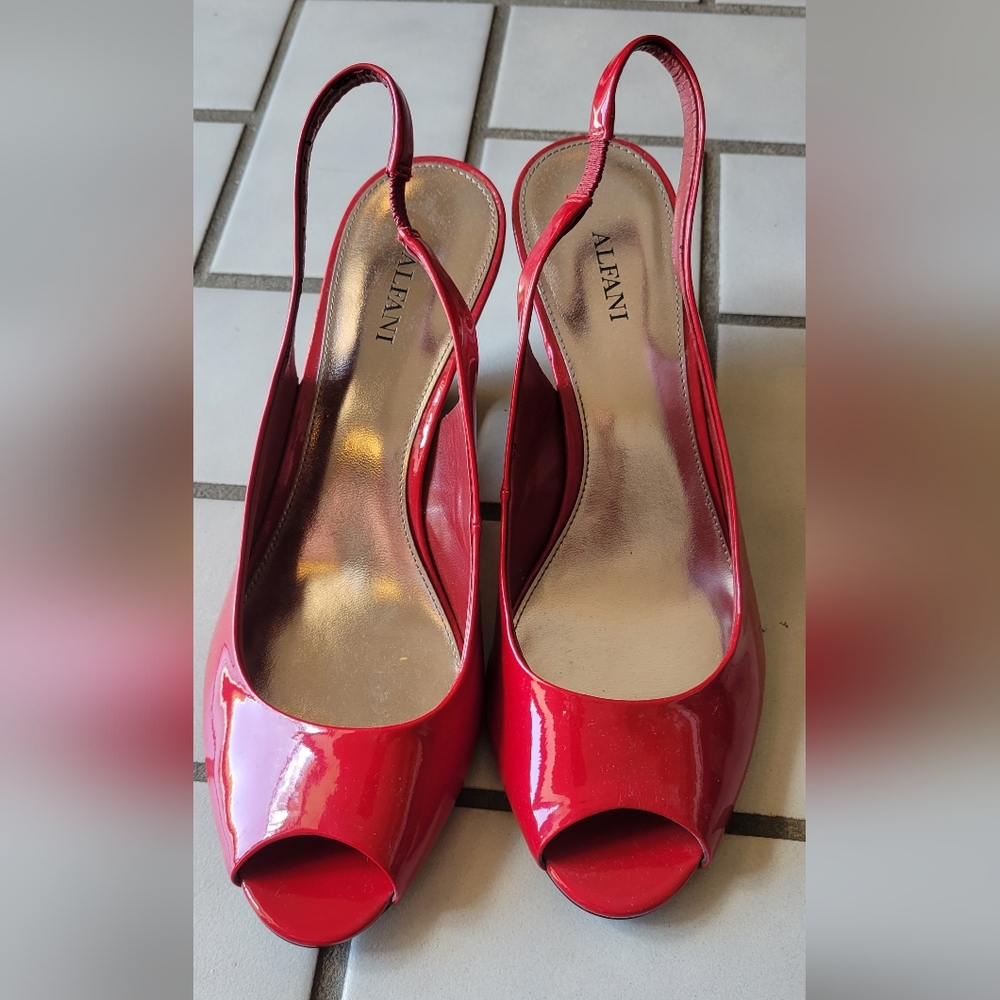 Alfani Red Shoes